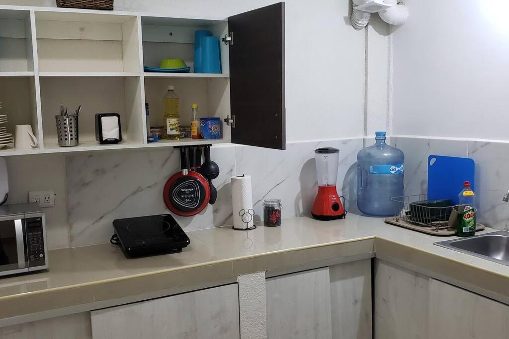 Departamento Comodo centrico Tv Ac wifi cocina parking, letra C Ciudad Valles Exterior foto