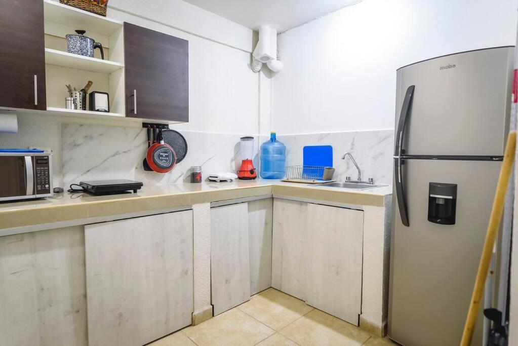 Departamento Comodo centrico Tv Ac wifi cocina parking, letra C Ciudad Valles Exterior foto